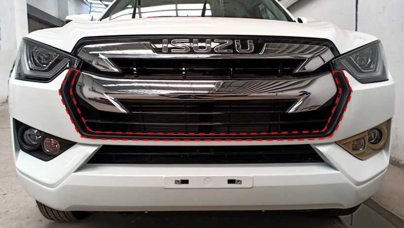 คิ้วใต้กระจังหน้า (สำหรับตัวเตี้ย) 2wd